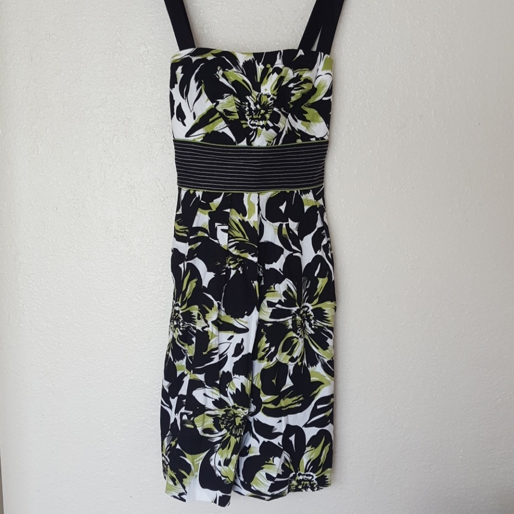 Tropical floral dress